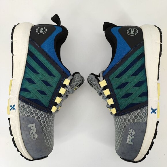 Timberland Women's Pro Comp Gray Synthetic Sneakers Pro589 Size 7M - Picture 5 of 10